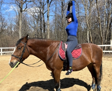 Конный фитнес 3